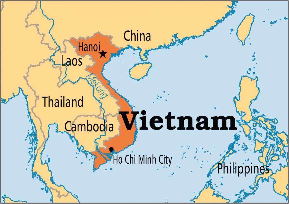 Térkép hanoi világ