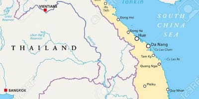 Hanoi térképen